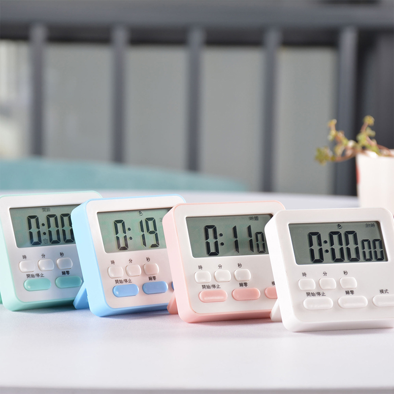 Digital Display Cooking Alarm Clock Kitchen Timer Sleep Stopwatch Clock House SEVICH. 