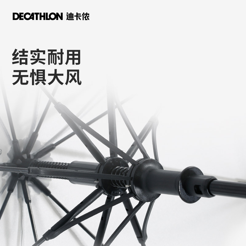 AY35 Decathlon Umbrella Sunscreen Umbrella Parasol Men's Double 2 Fold Golf Umbrella Rain & Rain TAG6