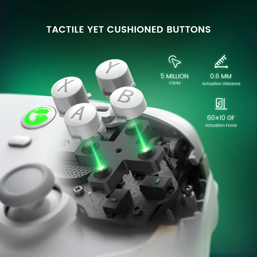 GameSir T4 Cyclone Pro Wireless Switch Controller Bluetooth Gamepad with Hall Effect for Nintendo Switch iPhone Android Phone. 