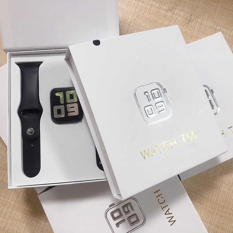 T55 Smart Watch 44MM Heart Rate Blood Pressure Fitness Wristband Waterproof. 