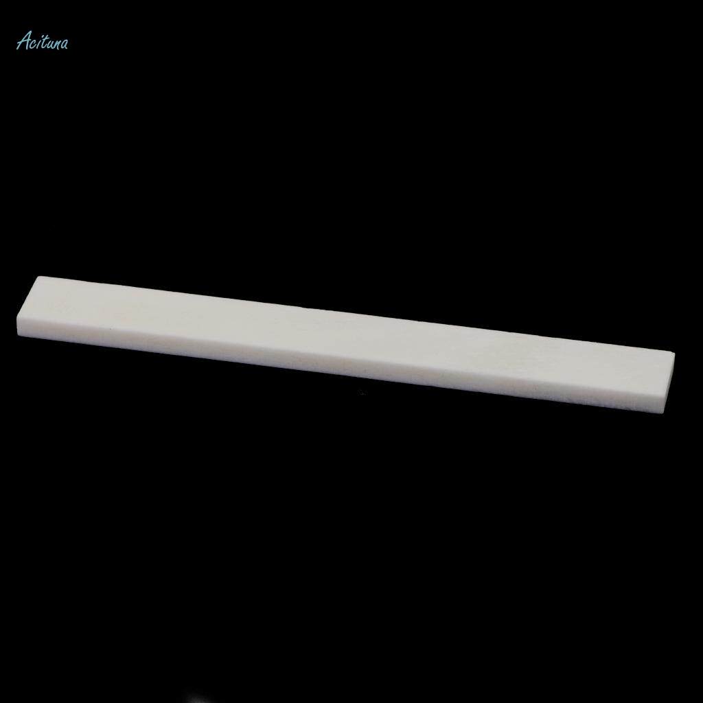 30X 6 String Acoustic Guitar Bone Bridge Saddle for Guitar Parts. 