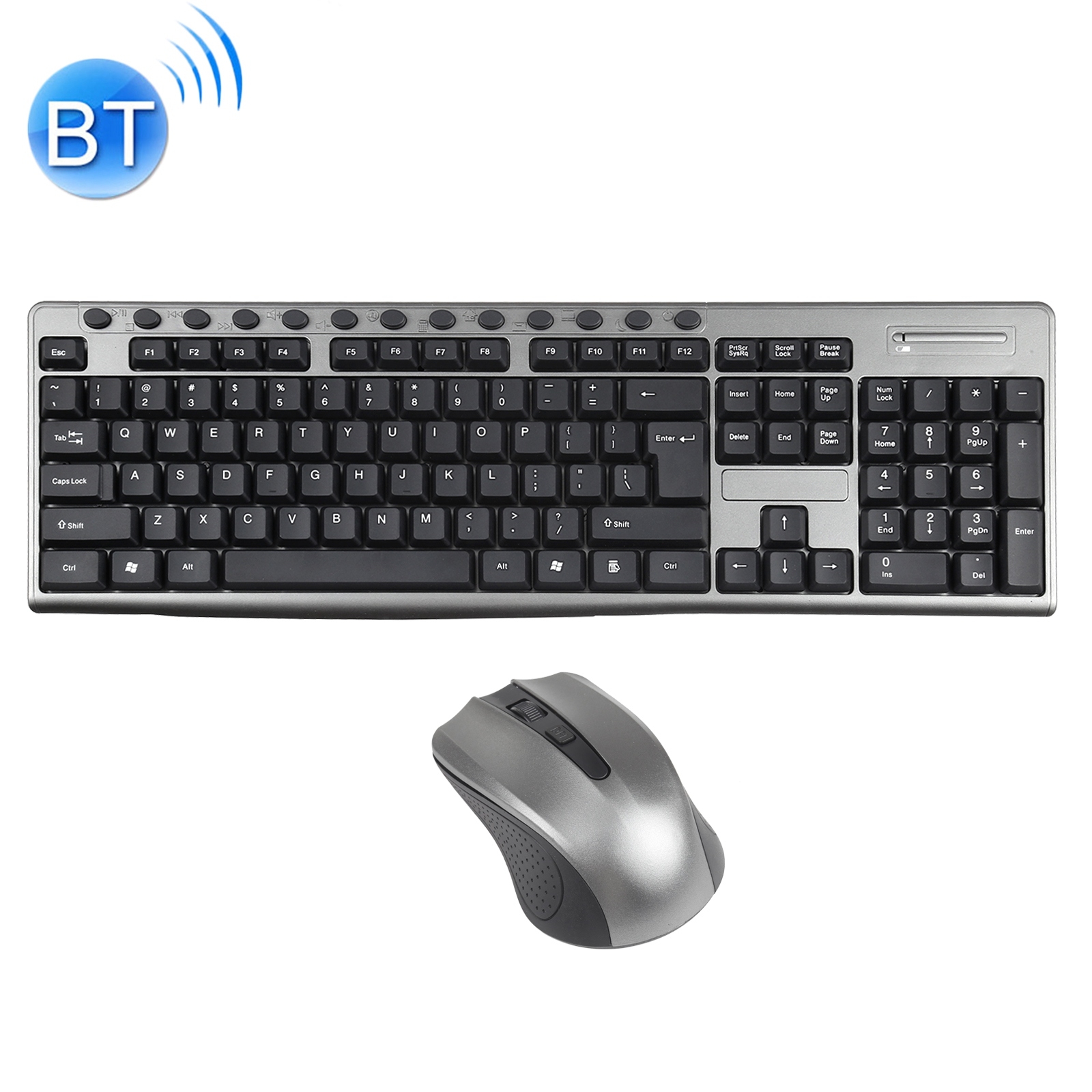 KB-6600 2.4Ghz Office Waterproof Wireless Keyboard Mouse Set. 