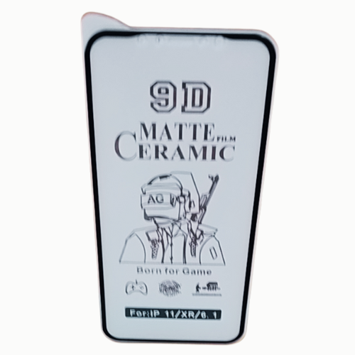Matte Ceramic Film Screen Protector I iPHONE XR / iPHONE 11 I Matte Finish Full Coverage Screen Guard Protector Screen Protector (It's Not GLASS)