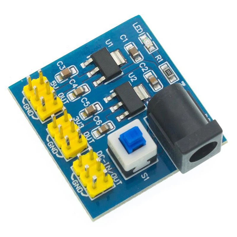 Multi Output Voltage Conversion 3.3V 5V 12V Power Module DC DC Voltage Conversion Module 12V To 3.3V 5V 12V Reduction Adapters. 