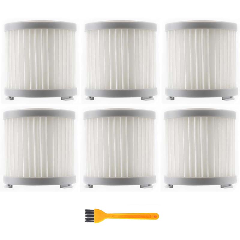 7Pcs HEPA Filter for JIMMY JV51/53 Handheld Cordless Vacuum Cleaner HEPA Filter Gray Replacement Filter