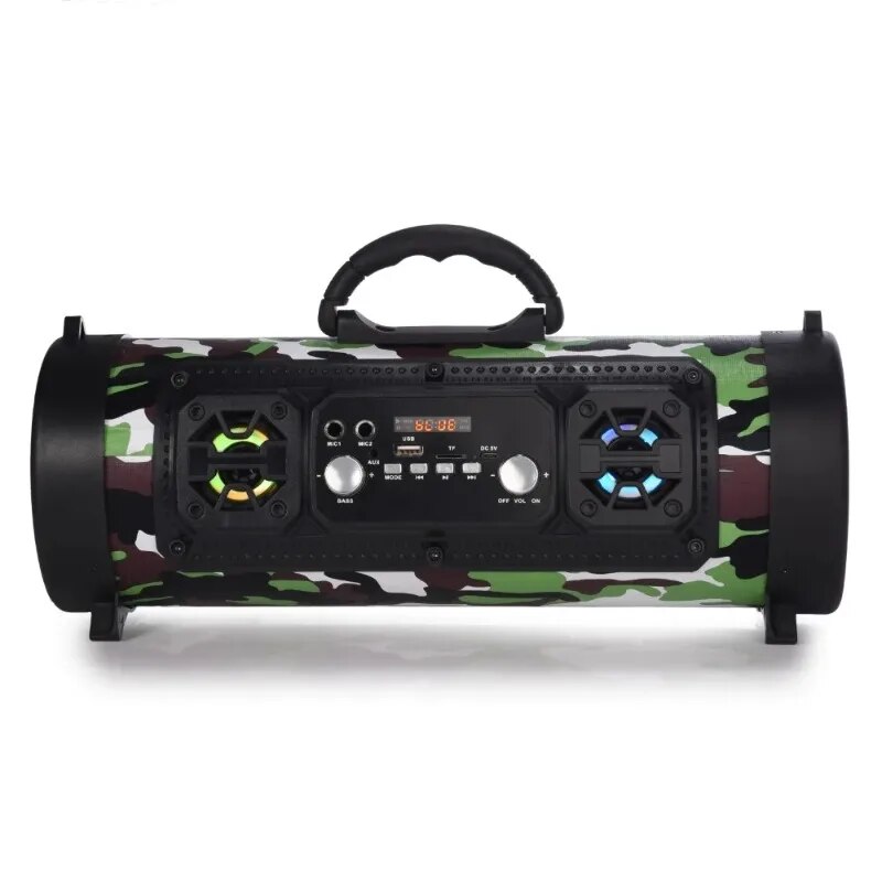 M17 Portable Handheld Bluetooth Speaker KTV 3D Sound System Speakers Bar Subwoofer Music Wireless Speaker FM Radio 16W Audience. 