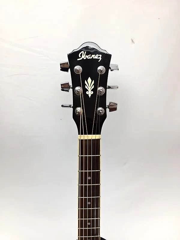 Ibanez AEG10E BK 6 String Semi Acoustic Guitar. 