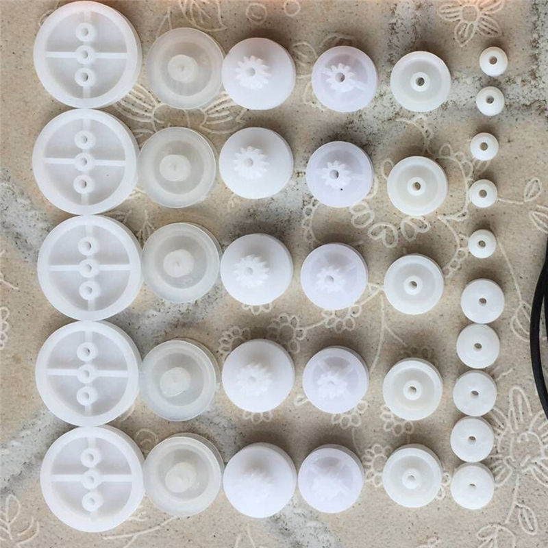 84Pcs Transmission Belt ABS Belt Drive Round Belt Pulley Rubber Band Combination Set Stretchable Engine Drive Round Belt. 