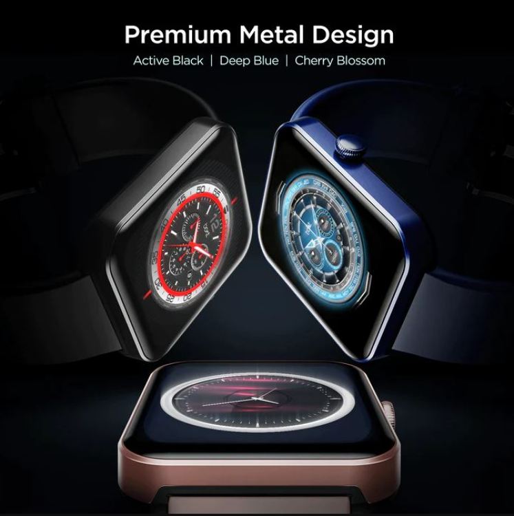 Wave Stride Voice Premium Bluetooth Calling Smartwatch with 1.83" (4.64 cm) HD Display,(1 Year Warrenty) by ShaMan Electronic. 