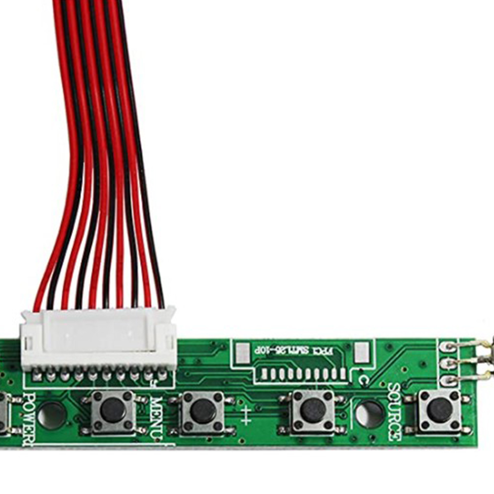 【Fashion】AV LCD Controller Board 15.6Inch B156XW02 LP156WH2 1366X768 with Remote 40Pin Signal Keyboard Cable. 