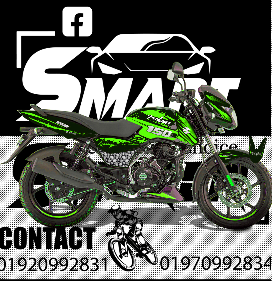 Pulsar decal sticker available || pulsar body sticker available || graphics sticker available. 