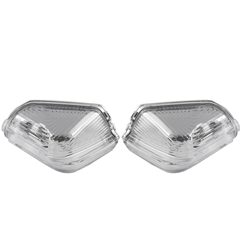 Wing Mirror Door Indicator Lens Turn Signal Light Without Bulbs. 