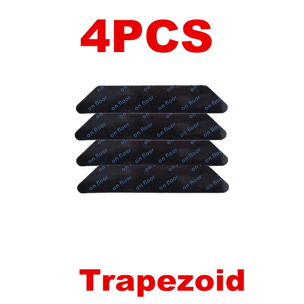 4/8/16/24Pcs Reusable Carpet Stickers Non-Slip Washable Rug Stickers Trapezoid-shape Carpet Sticker Can Be Cut. 