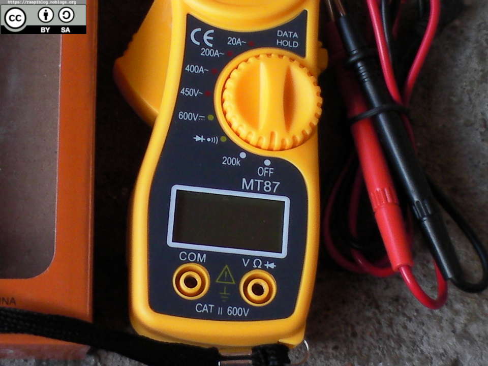 Digital Clamp Meter Multimeter AC/DC Ammeter Voltmeter Resistance Test - Original Model: MT87 - Versatile Testing Capability. 