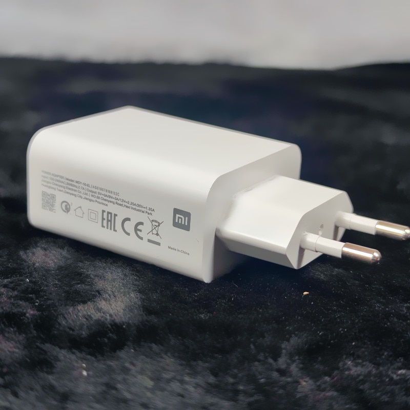 xiaomi Fast charger 27W  EU QC 4.0 turbo quick charge adapter usb type c cable for mi 9 9t pro k20 pro mi note 10 lite. 