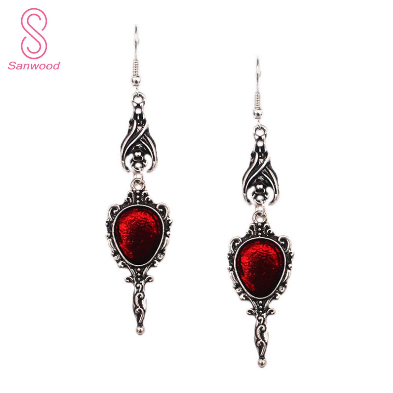 Hook Earrings Anti-allergic Vintage Bat Ear Hook Drop Earrings