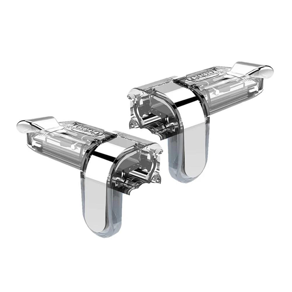 G21 1 Pair 6 Finger Game Controller for PUBG Game Mobile Gamepad Trigger Joystick Shooter Fire Button Controller for PUBG Mobile. 