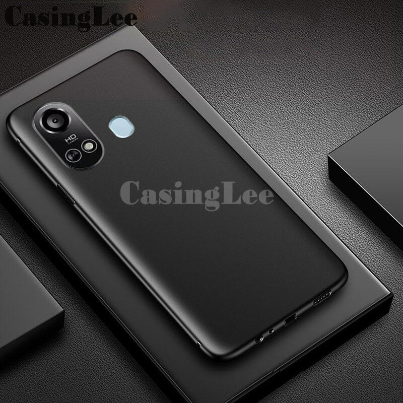 For itel A49 Play / A58 Lite case Ultra Thin Smooth silicon Matte Back Soft Cover Casing hp itel A58 Lite / A49 Play Phone case cover. 
