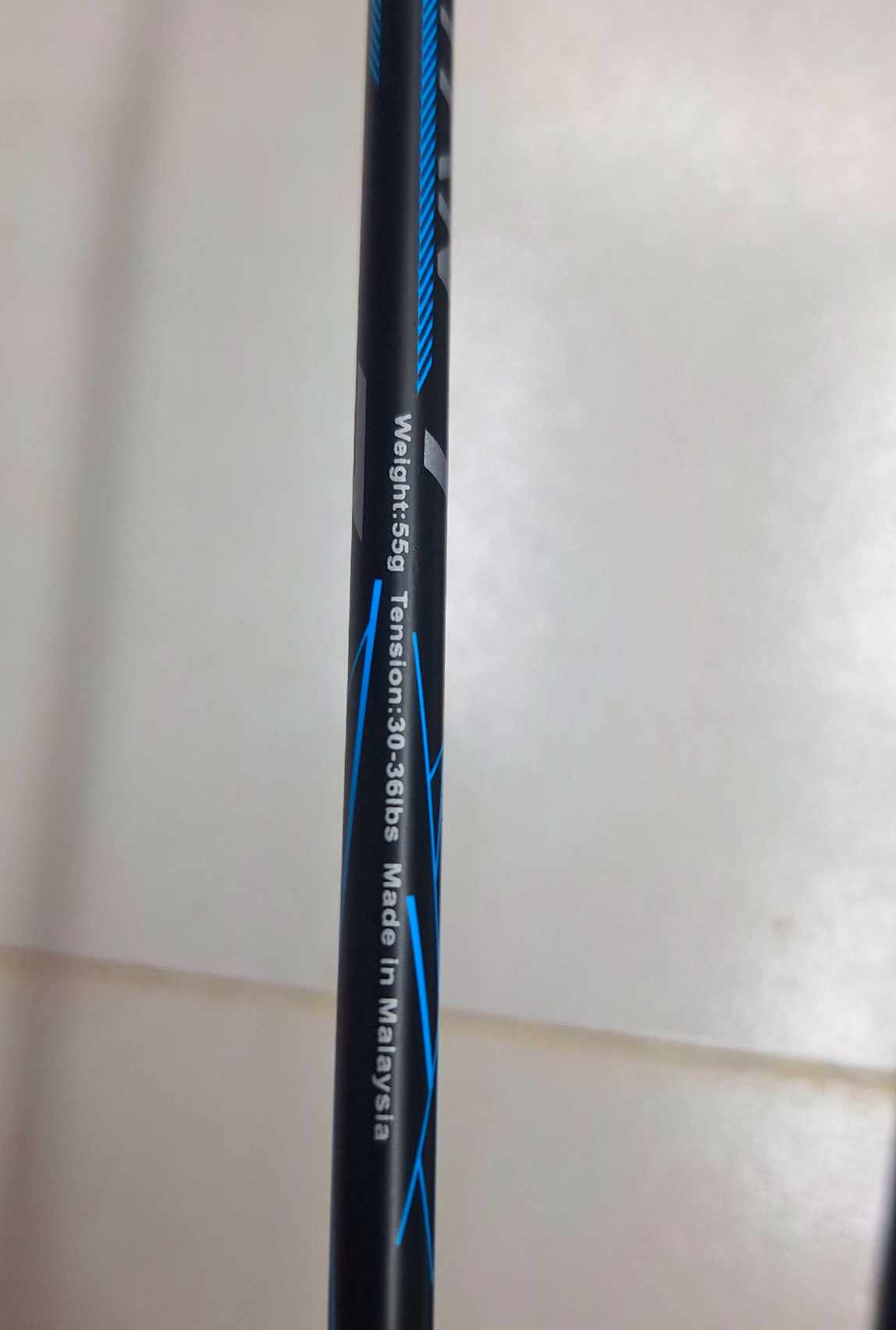 VS Titen 7 Racket Powerful Carbon Fiver High Tension Racket - Fully Complete 32lbs - max 36 lbs. 