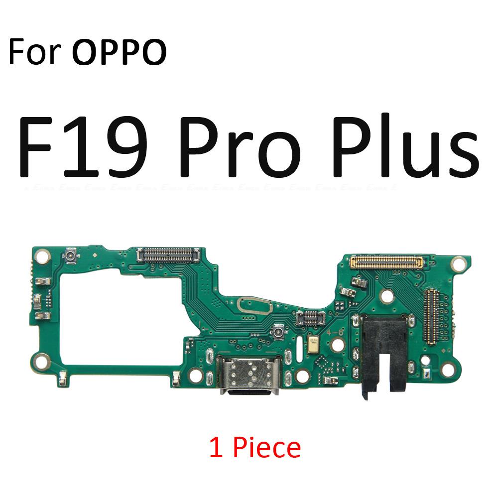 For OPPO F19 F17 F15 F11 F9 F7 F5 Youth F3 F1 F1s Pro Plus  Charger USB Connector Dock Charging Port Jack Board Flex Cable Repair Parts. 