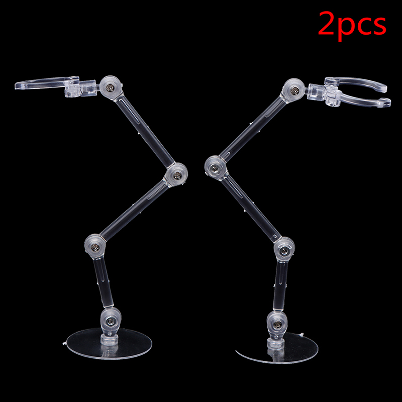 2PC Action Figure Base Suitable Display Stand Bracket for XH-044 Gundam/Animation Cinema Game ACG. 