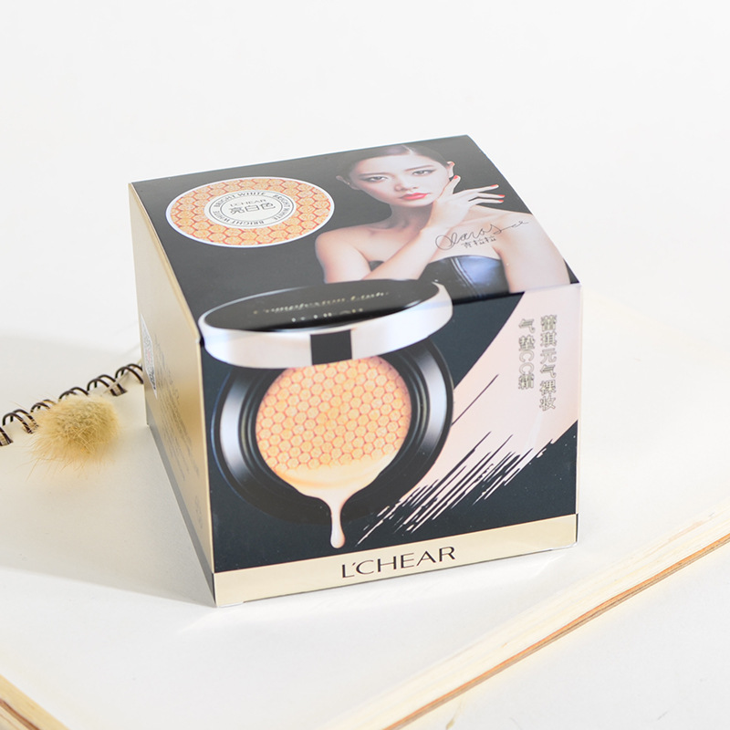 Cross-border Makeup Reckie Cushion CC Cream with Refillable Barrier Hydrating Moisturizing Concealing Spot Setting BB Cream. 