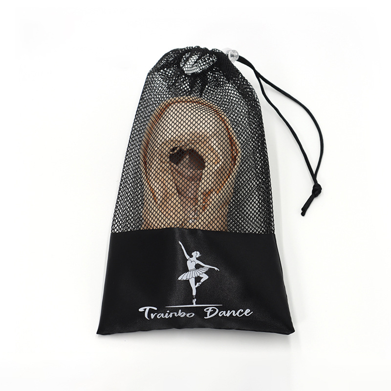 1PC Pink White Dance Bag Shoes Storage Pouch Ballet Organizer Handbag Bags Pouches Satin Ballet Shoe Bag Dance Shoes Pouch