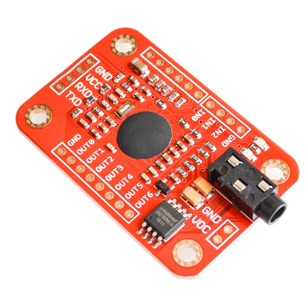 Voice Recognition Module V3 Speed Recognition Compatible with Ard for Arduino Support 80 Kinds of Voice Sound Board. 
