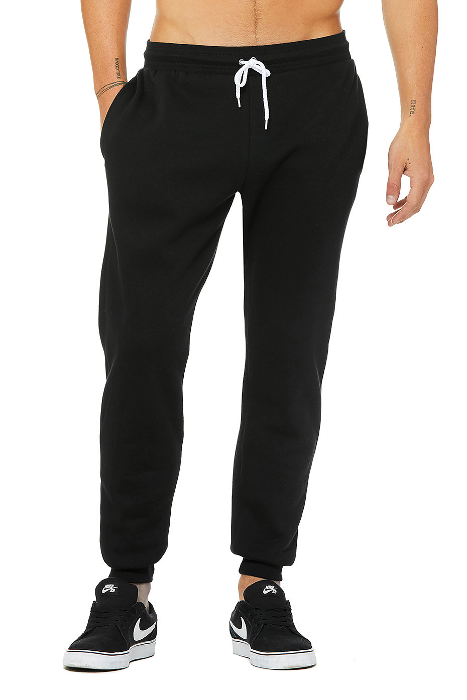 canvas joggers mens