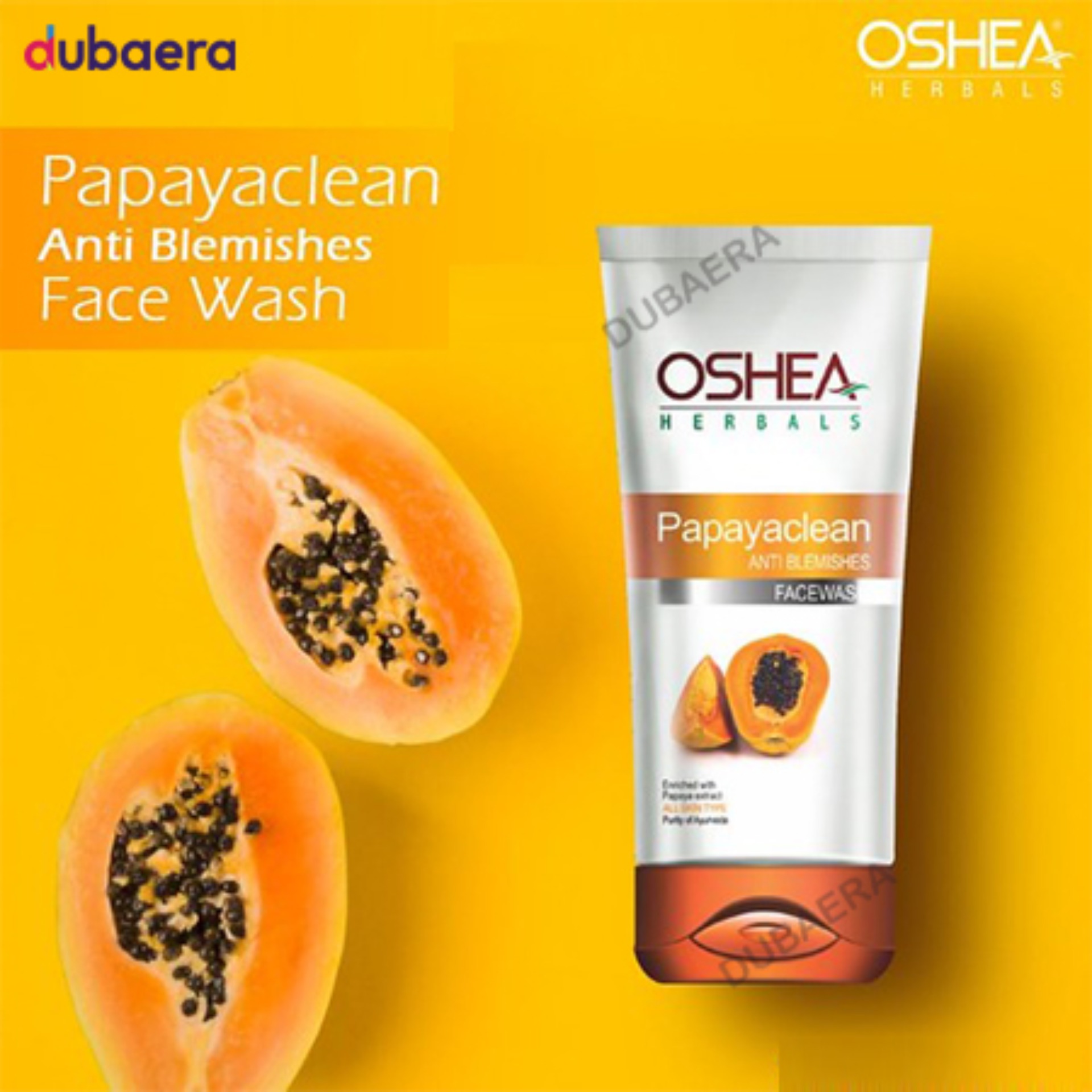 herbal papaya face wash
