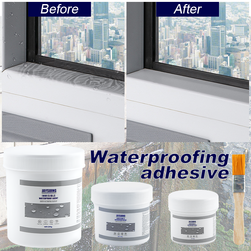 Waterproof Agent Invisible Coating Paste Sealant Glue Toilet Anti-Leak Glue Strong Bonding Adhesive Sealant Glue for Bathroom MuXiaRe. 