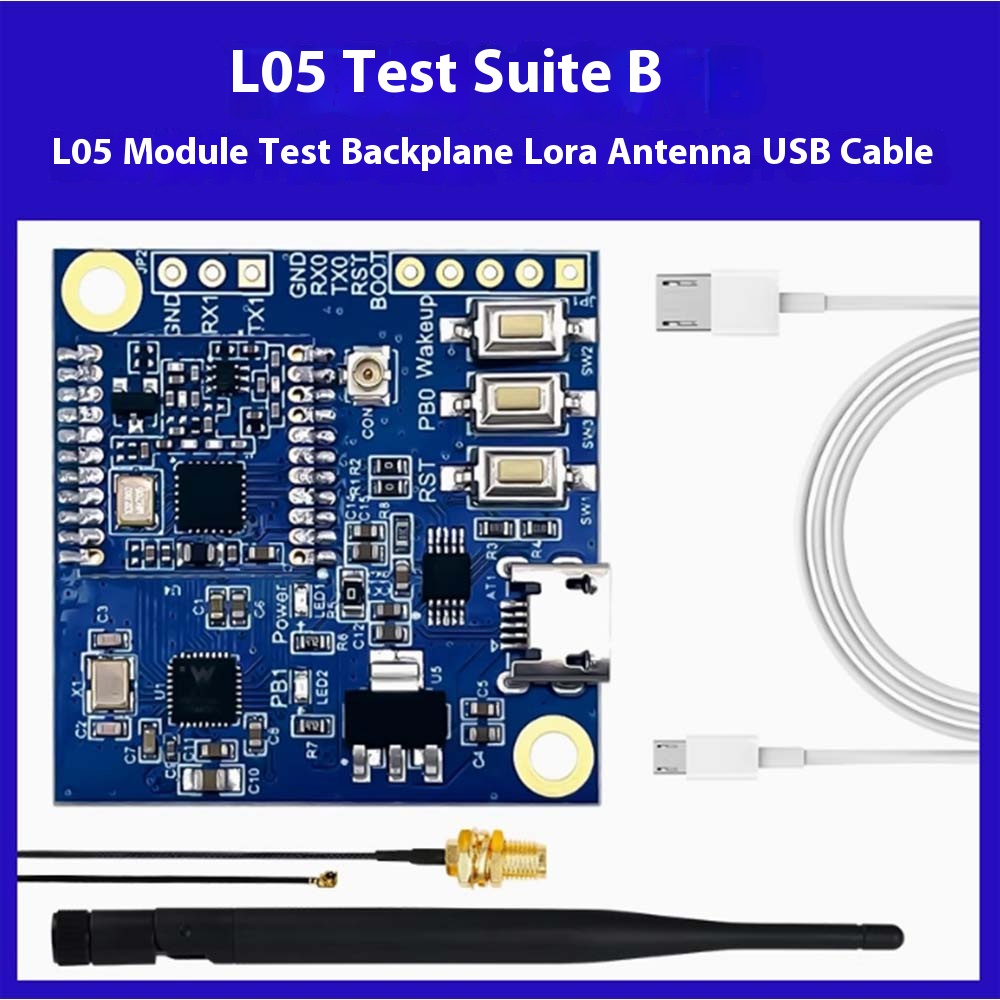 LoRa module LLCC68 chip ultra-low power wireless serial port transceiver remote transparent transmission 433M RF data transmission.