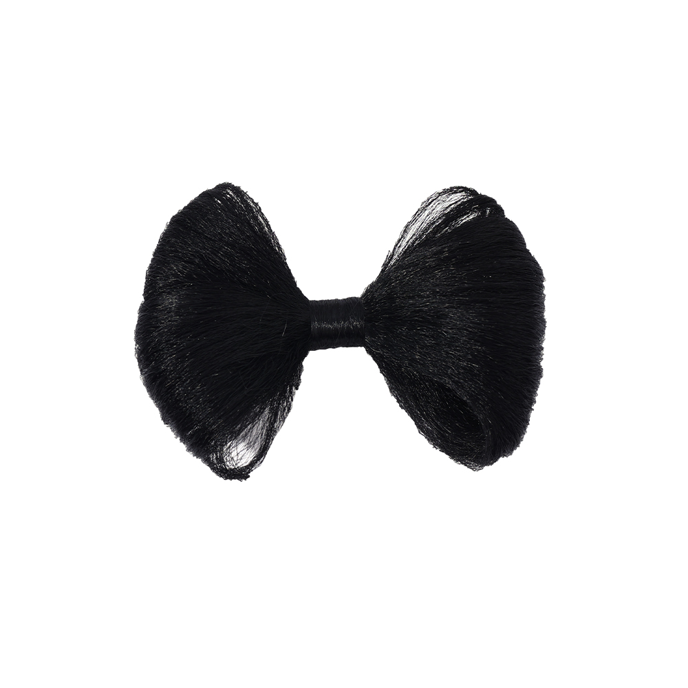 Synthetic Hair Bow Buns Hair Clip Bun Hairstyle Bow Hair Accessories for Women Brown Black Chignon Hairpins Wig Hair Bun. 