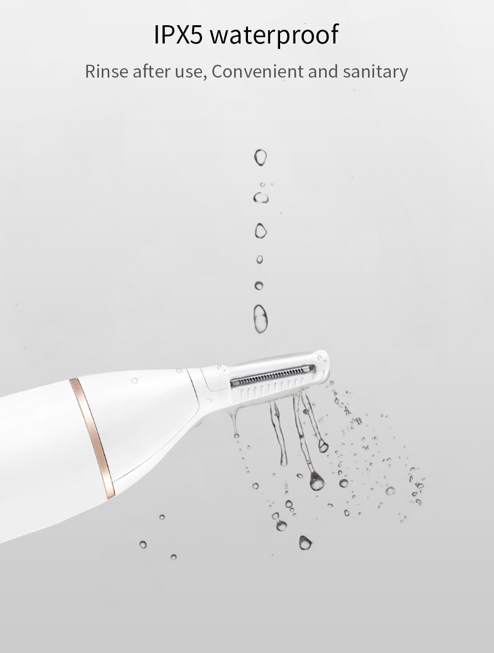 XIAOMI SOOCAS Nose Hair Eyebrow Trimmer 10
