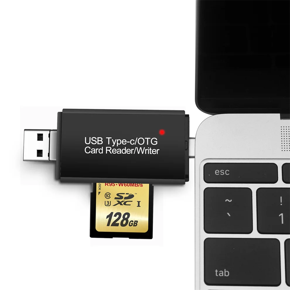 USB 2.0 Card Reader OTG Micro SD Card Reader For USB Micro SD Adapter Flash Drive Smart Memory Card Reader Type C Cardreader. 