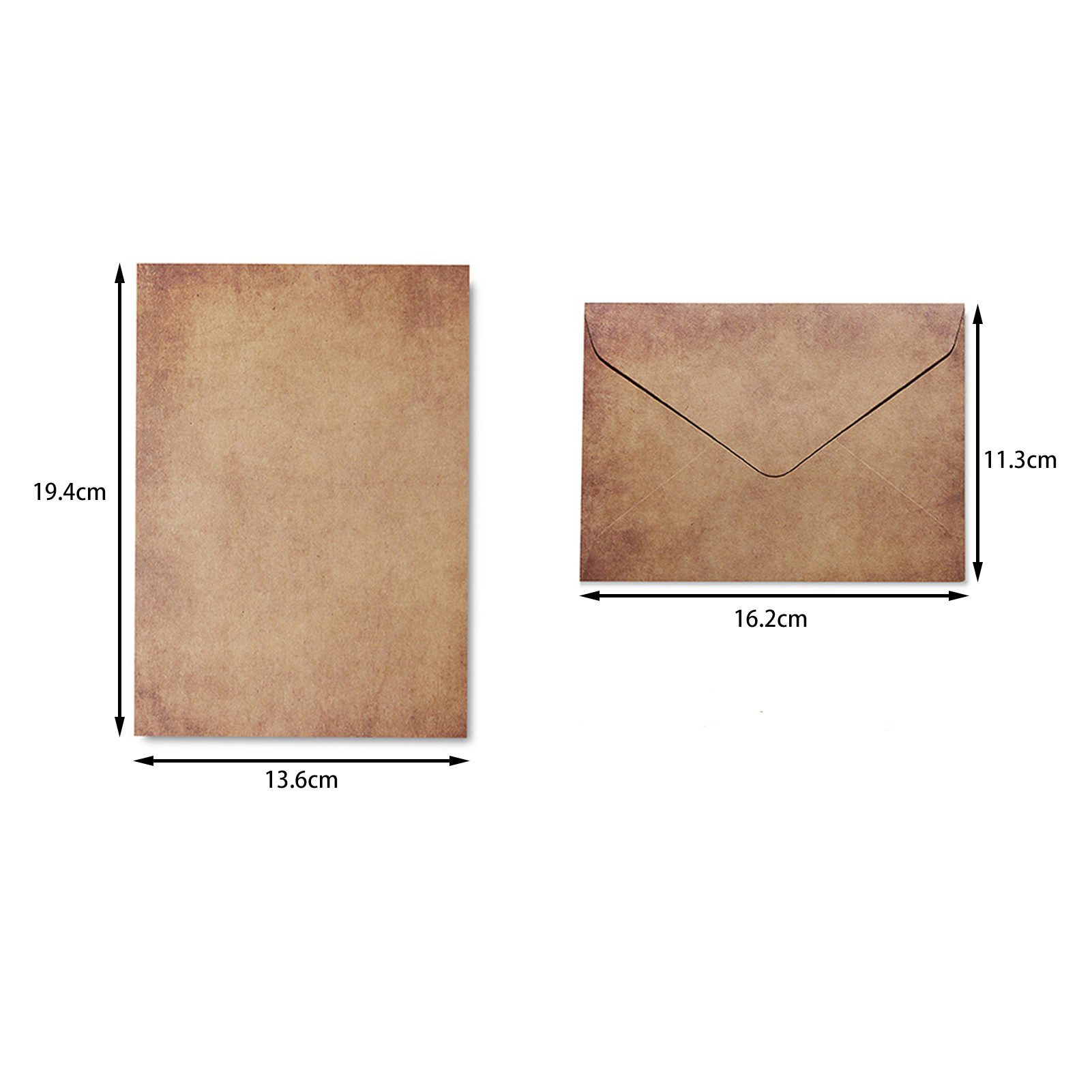 Envelope Letter Paper Vintage Pattern Retro Writing Paper Envelope. 