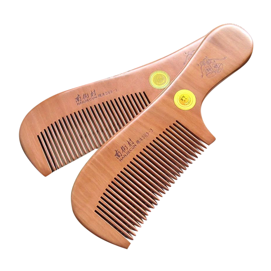 3pcs Mens Styling Comb, Men Wide Tooth Comb Black Hair Pompadour Curl