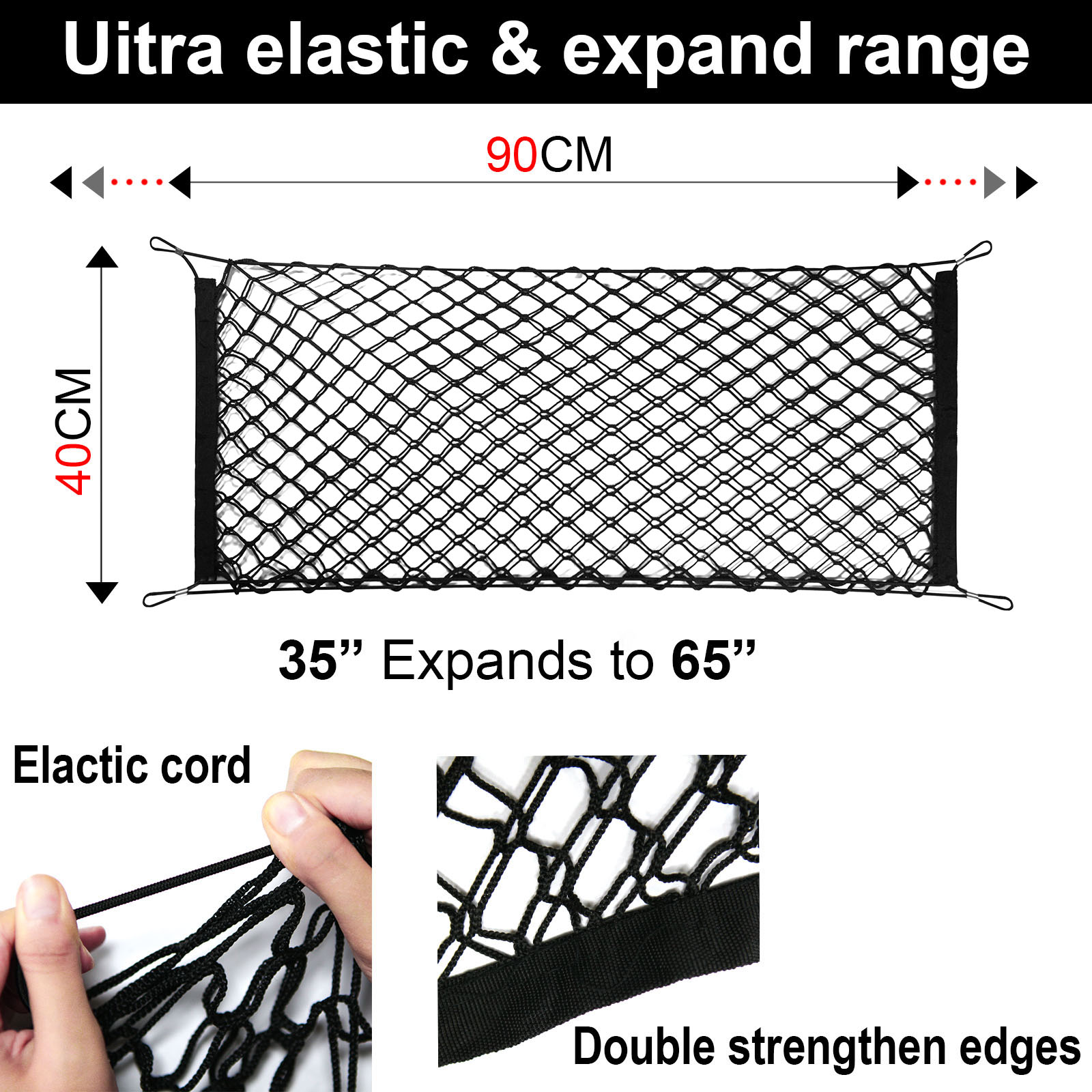 Car Rear Cargo Trunk Storage Organizer Net Mesh for Toyota Camry 30 40 50 55 70 V30 V40 V50 V70 XV20 XV30 XV40 XV50 XV70. 