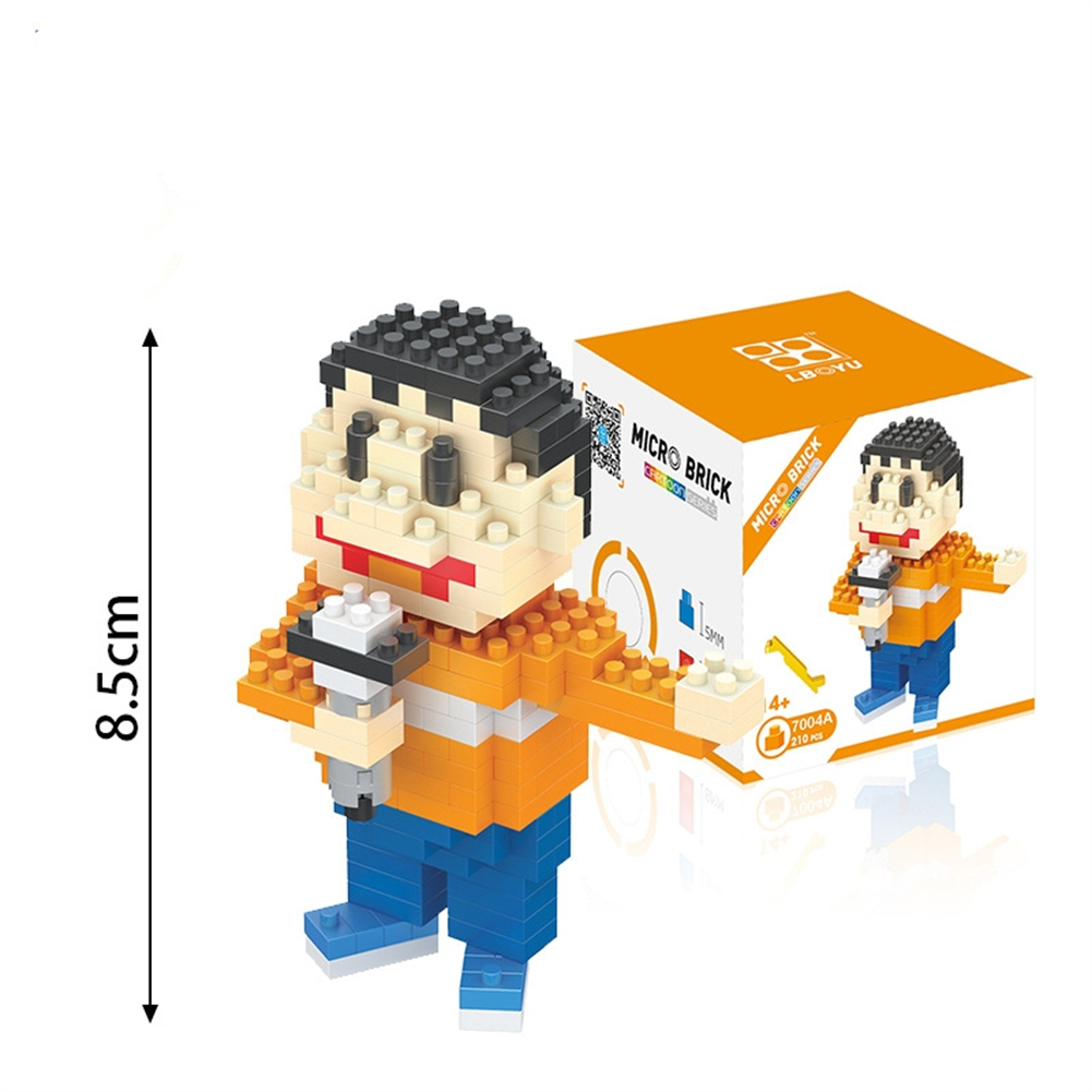 Doraemon Building Blocks Cartoon Anime Assembled Small Particle Building Bricks For Gifts Collection. 