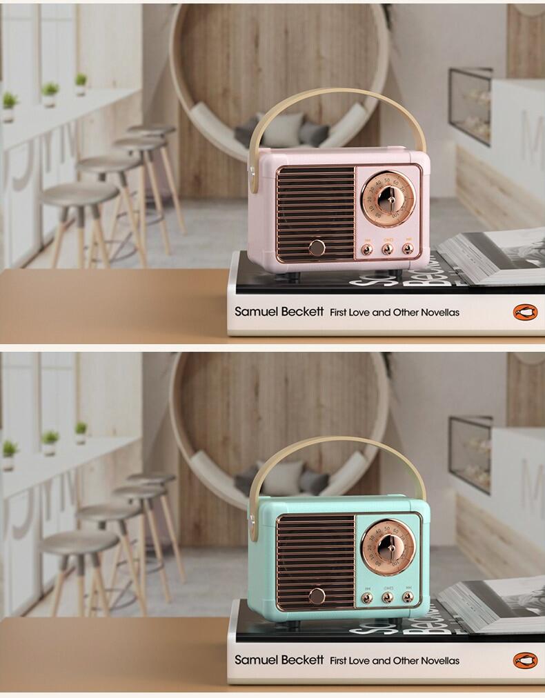 【FUPANG】Product FREE Shipping COD♥ Retro Bluetooth HM11 Retro Music Player Sound Stereo Portable Decoration Mini Speakers Travel Music Player. 