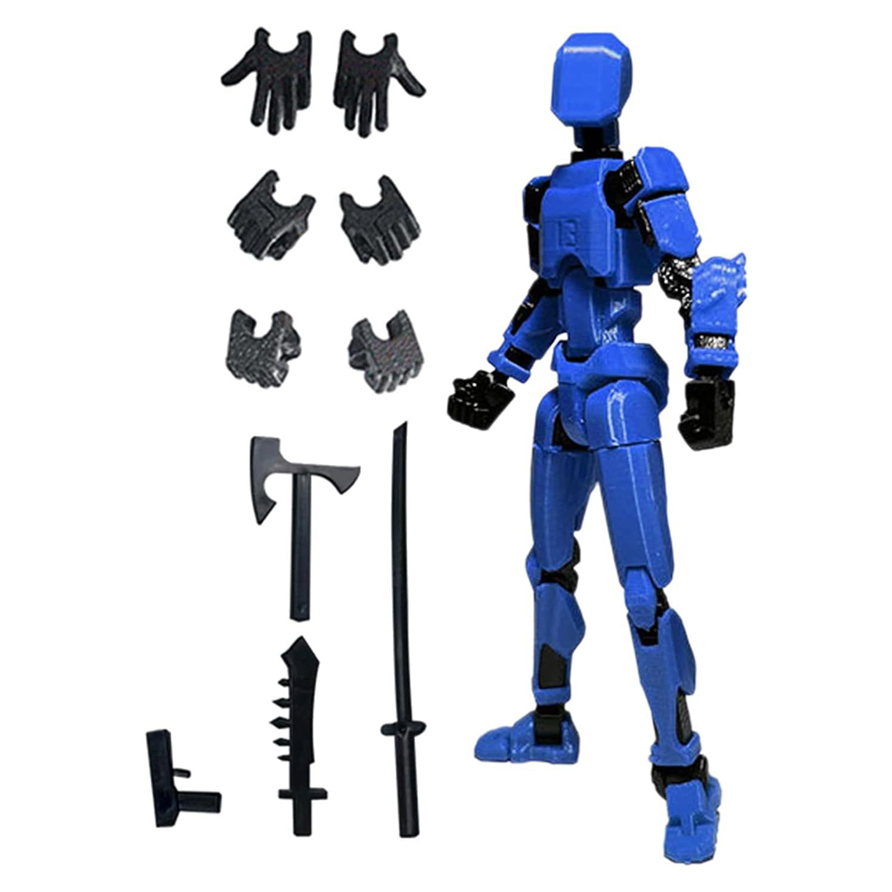 3D Printed Action Figure Dummy 13 Action Figure Parent-Children Game 3D Printed Mannequin 13 Full Body Activity Robot Game Gifts. 