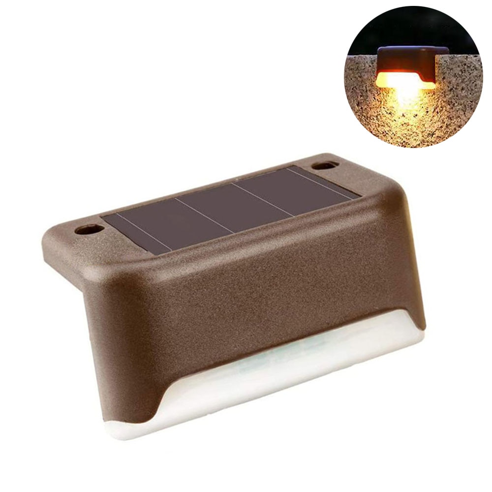 Solar Lamp Path Deck Outdoor Garden LED Lights Waterproof Balcony