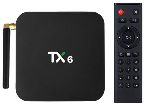 Tanix TX6 4GB RAM 6K Resolution Android 9.0 TV Box