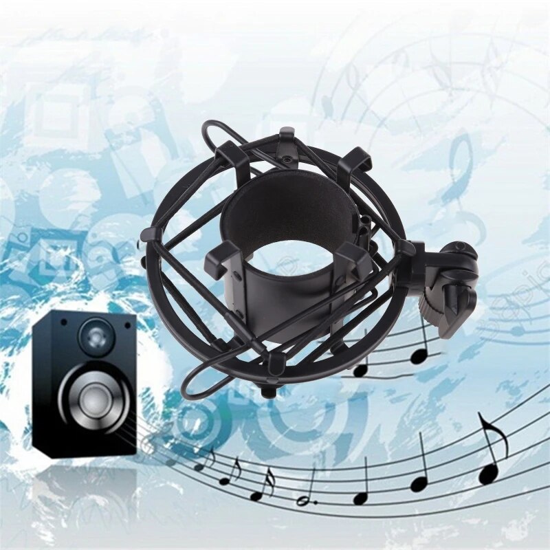 High Quality Spider Microphone Shock Mount Clip Holder Shockproof Stand For Audo Technica ATR 2500 AT2020 AT2035. 