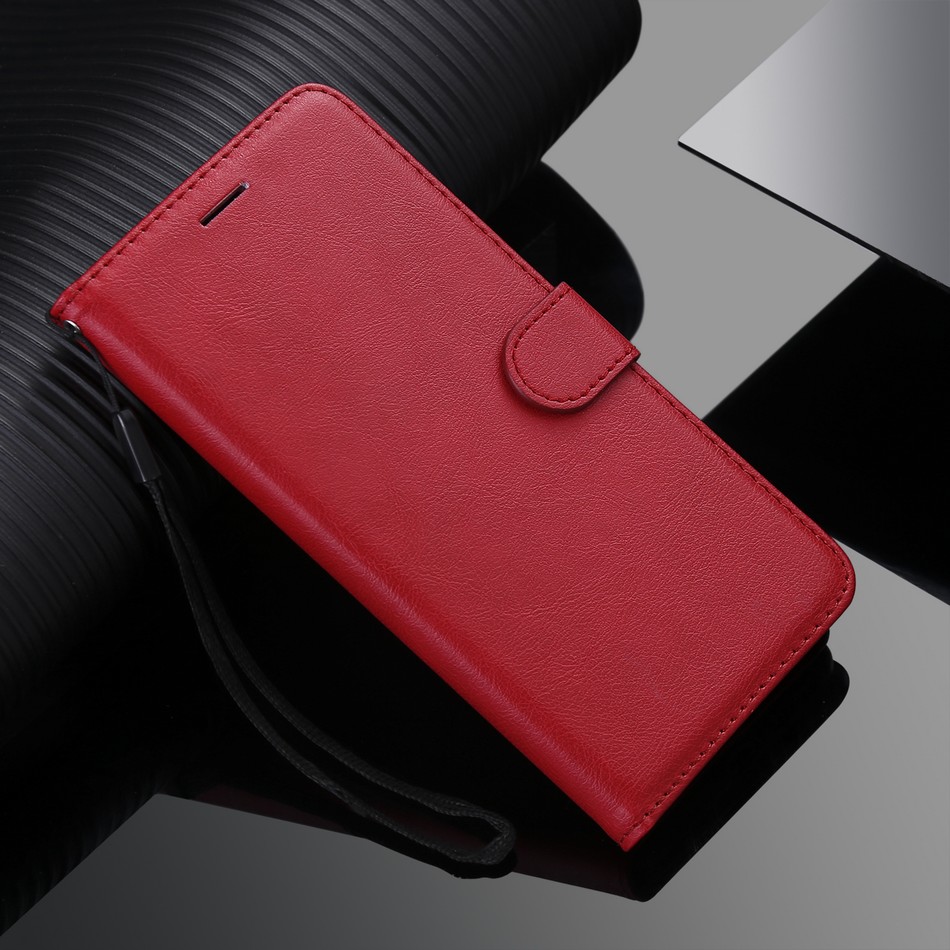 Classic Wallet Card Slots Case For Huawei P Smart Plus 2019 2020 2021 Z P20 P30 Lite Pro Honor X7A X8A Simple Phone Coque D06E. 