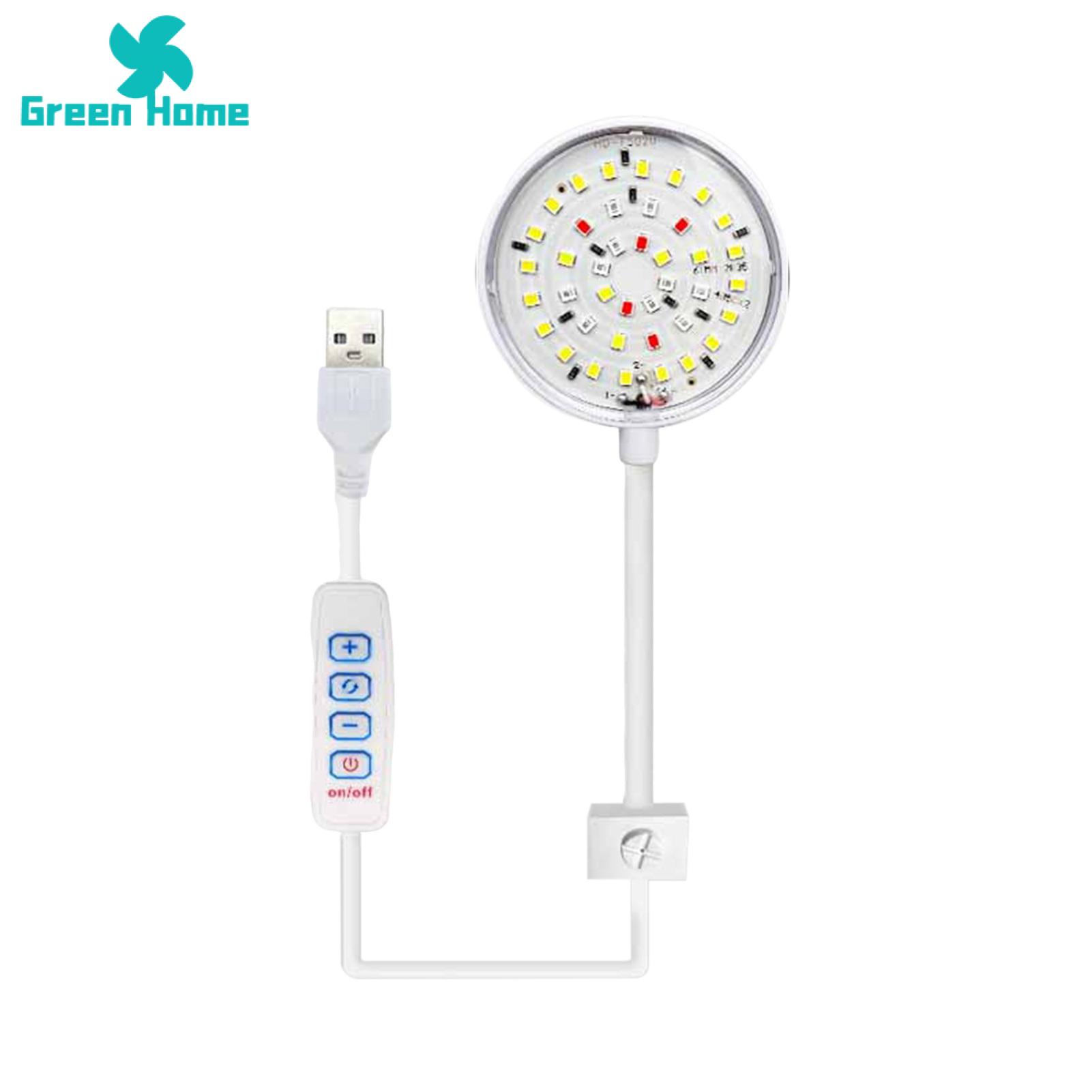 Fish Tank Light Soft Connection Full Spectrum Led Fish Tank Clip Lamp Waterproof Energy-saving Lighting for Turtle Fish Tanks 360-degree Adjustable Usb Powered Ideal for Natural Color Aquarium Lamp. 