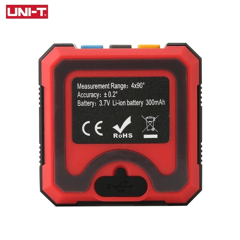 UNI-T LM320A LM320B Electronic Angle Meter Digital Protractor Magnetic Inclinometer Angle Tester Bevel Box Measuring Tools. 