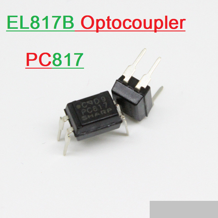 5Pcs- 817 PC817 EL817B EL817 LTV817 PC DIP-4 4Pin Leads Optocoupler Relay Driver IC Photocoupler IC For Opto-Isolators. 