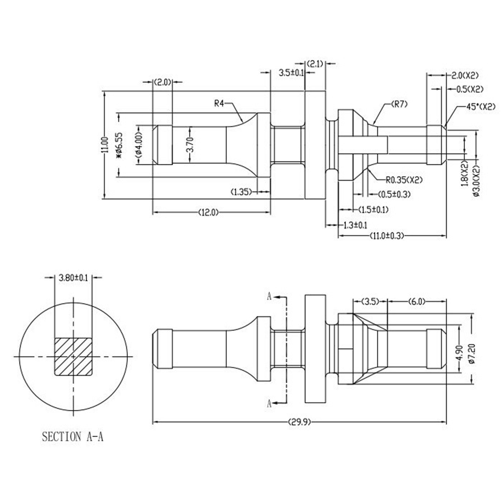 100Pcs Computer Components PC Case Fan Mouting Pin Anti Noise Vibration Rubber Screws Anti-Vibration Shock Absorption. 