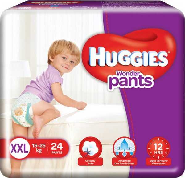 xxl size baby diapers